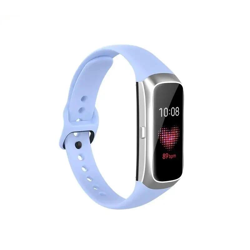 Сменный ремешок для Samsung Galaxy Fit SM-R370, дышащий, мягкий силиконовый, ремешок для часов, ремешок для Galaxy Fit R370
