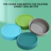 12PCS Mason-Jar Plastic Lids 70mm/86mm Compatible Ball Kerr Brands Reusable Leak-proof Sealing Silicone Lids Kitchen Accessories 2