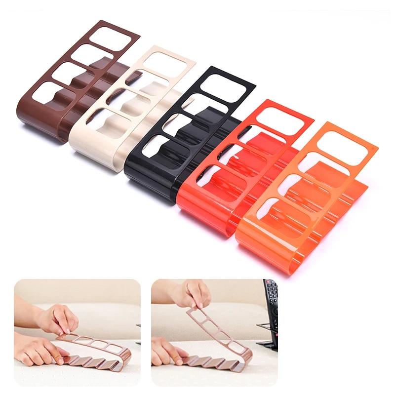 4 сетки, органайзер с дистанционным управлением, стойка для хранения, держатель для мобильного телефона, подставка, пластиковый корпус, полка