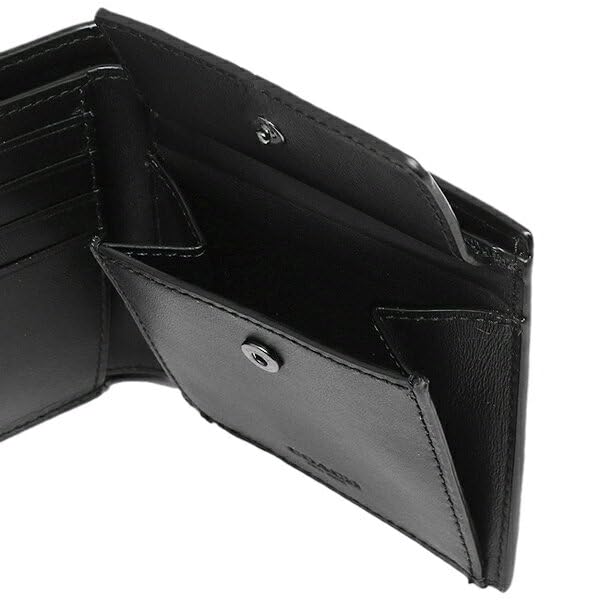 Coach Men's Bifold Wallet, F75363, Black, Outlet, Used