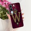 Чехол для Vivo V29 Pro V2251 Милая Корона Буквы Чехол Мягкий Тонкий Чехол для Телефона Для Vivo V29e V 29 Pro VivoV29 e V2317 Задняя Крышка Сумки