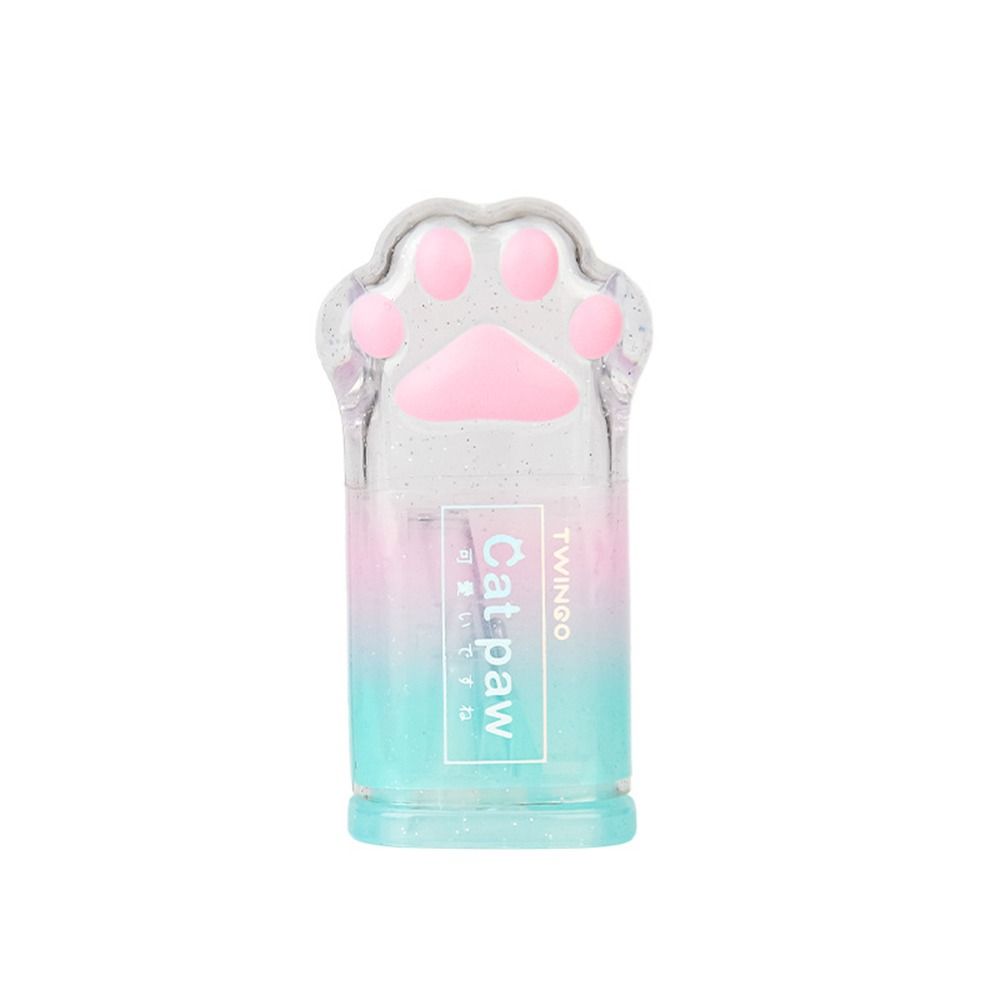 Милые канцелярские принадлежности Портативные школьные принадлежности Точилка для карандашей в виде кошачьей лапки Студенческие канцелярские товары