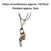 New Chinese Style Feather Leaf Pendant Necklace Vintage Sweater Chain Long Ropse Necklace  Women