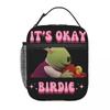 Nanalan Я позабочусь о тебе Birdie Изолированные сумки для ланча Контейнер для еды Герметичный термохолодильник Ланч-боксы для школы
