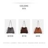 "Woven Garbage Bag" High-silk Matte Cowhide Hand-knitted Shoulder/cross-body Bag