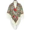 Women's Outer Printed Ethnic Style Tassel Shawl
