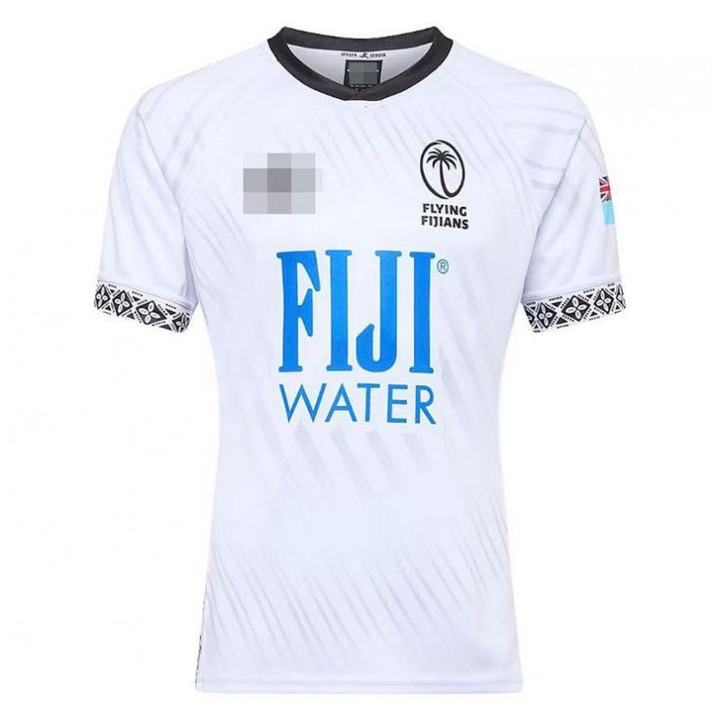 Fiji Rugby Training Jersey Mens Short Sleeve Mesh Vest Sportswear Running Gym Cycling Outdoor