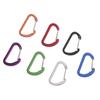 Buckle Hook Aluminum Alloy Climbing Snap Clip Outdoor Camping Keyring D-Ring Keychain Carabiner