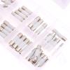 100Pcs Ceramic Fuse Cartridge 5Mm X 20Mm Slow Blow T 0.25A 0.5A 1A 2A 3A 5A 8A 10A 15A 20A 250V Ceramic Fuse