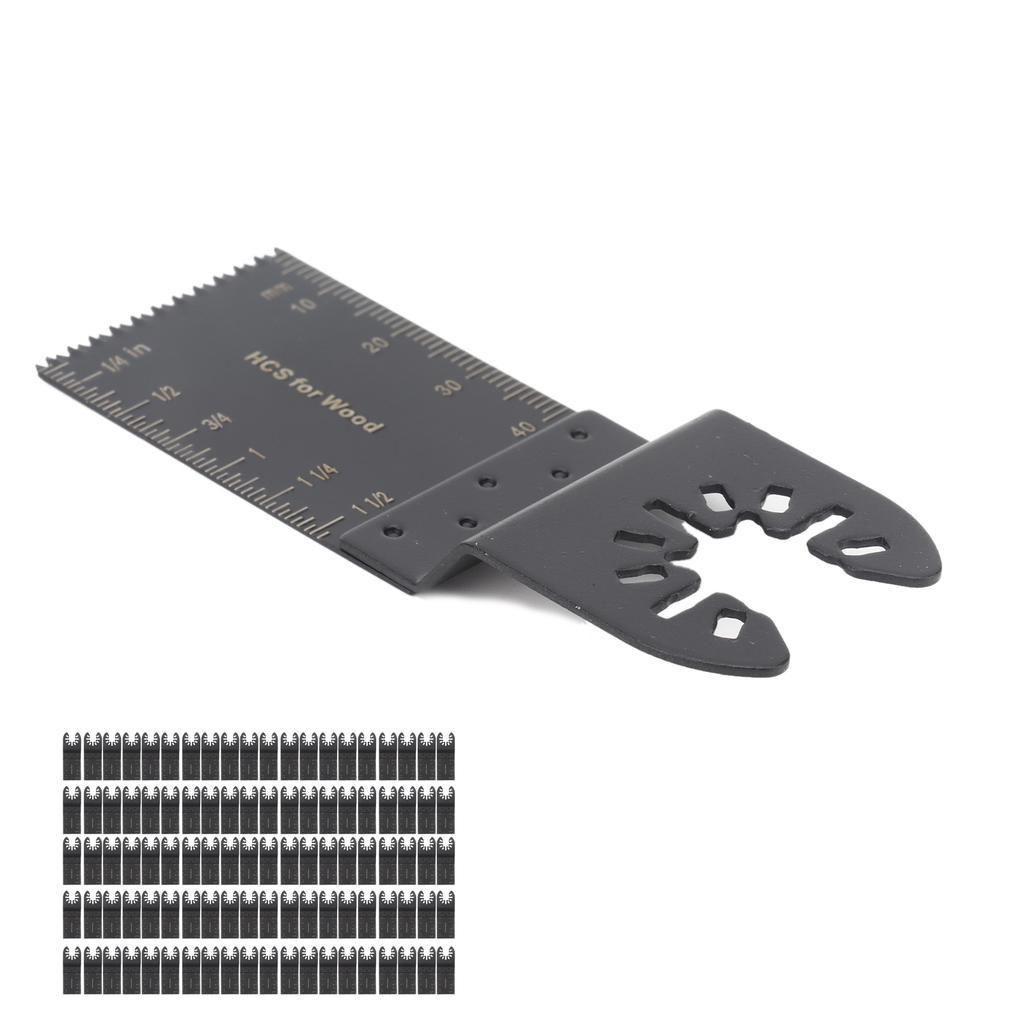 100 шт. осциллирующий инструмент лезвие 34 мм ширина зуба профессиональный универсальный высокоуглеродистая сталь мультитул