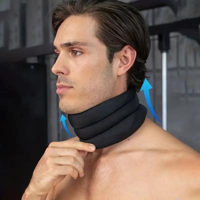 Поддержка шеи Эргономичный дизайн Дышащий Легкий Портативный Регулируемый Мягкий Пенопластовый шейный воротник
