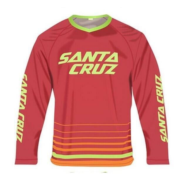 2017 Майка Одежда МТБ Велосипедная Джерси Премиального Качества Дизайн с Длинным Рукавом