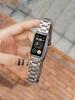 Металлический ремешок для Huawei Band 10 9 8 NFC Аксессуары Замена из нержавеющей стали наручный браслет correa Huawei Band 10 ремешки для часов