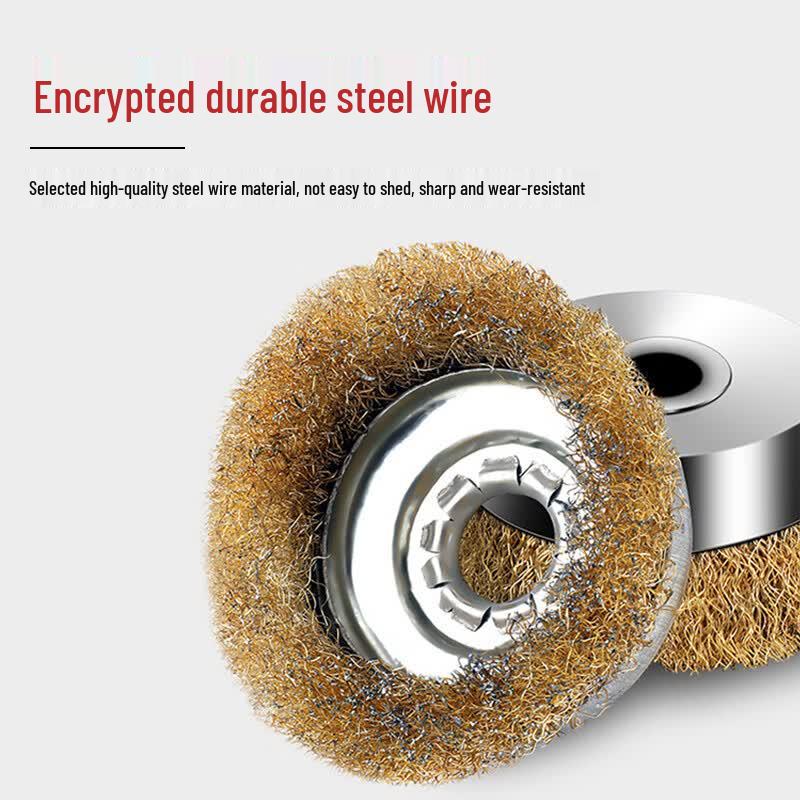 Bowl-Shaped Steel Wire Brush Wheel