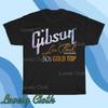 Футболка Gibson Les Paul Logo TEE Смешная Американский размер от S до 5XL Футболка