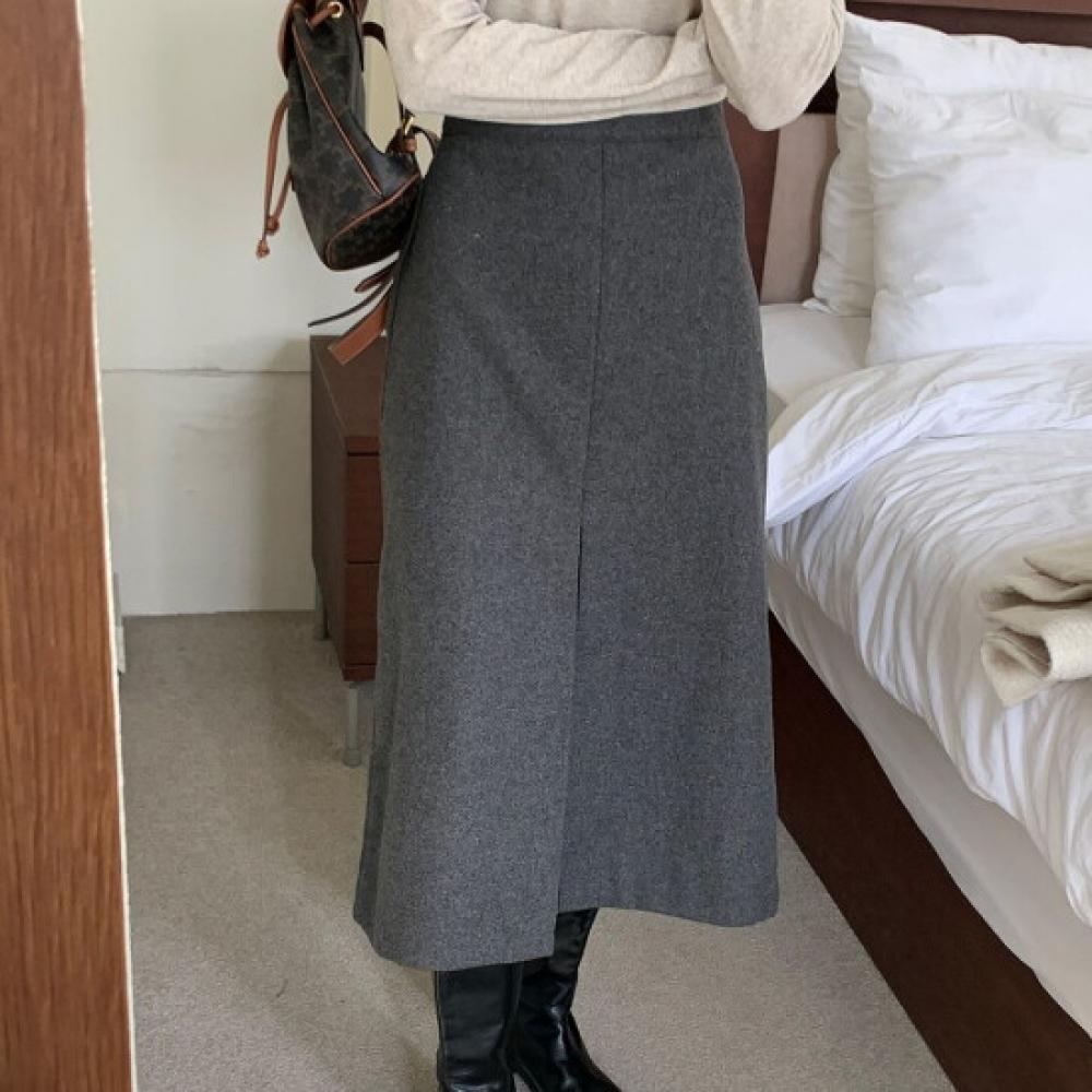 New ArrivalS Open Run Women S waiStband Cut Long Skirt
