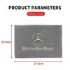 CRV1   Car Emblem Suede Towel Microfiber Uptake Cleaning Rag Cloth for Mercedes Benz W203 W204 W205 W206 W212 W213 W222 W223 E300 C200