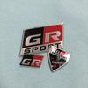 Металлический набор наклеек Toyota GAZOO Racing: Наклейки на руль, боковые и декоративные с логотипом GR