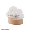 Chatani Moomin Cloud LED Milky H13 x W13 x Light, White, D7.5cm, 152-333241F