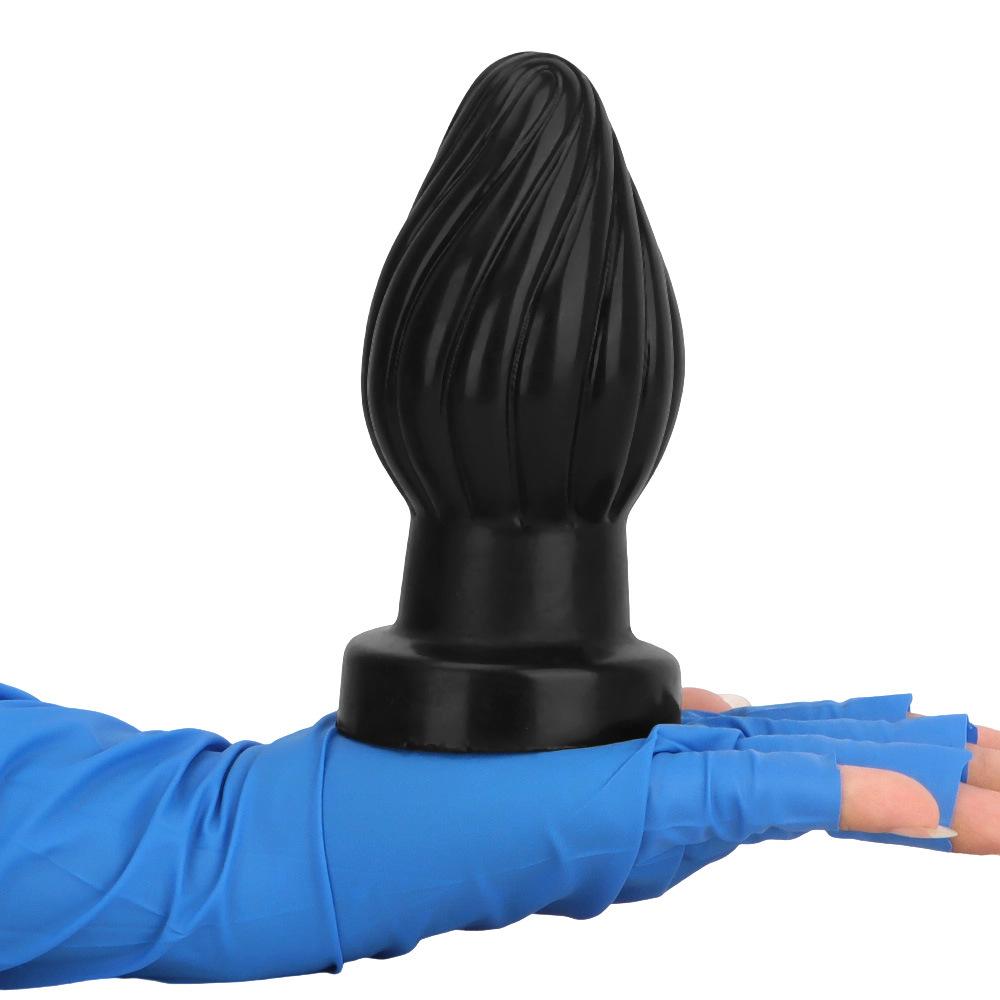 Большая силиконовая анальная пробка дилататор растягивающая секс-игрушка для пар взрослых 18+ фистинг большой член дилдо