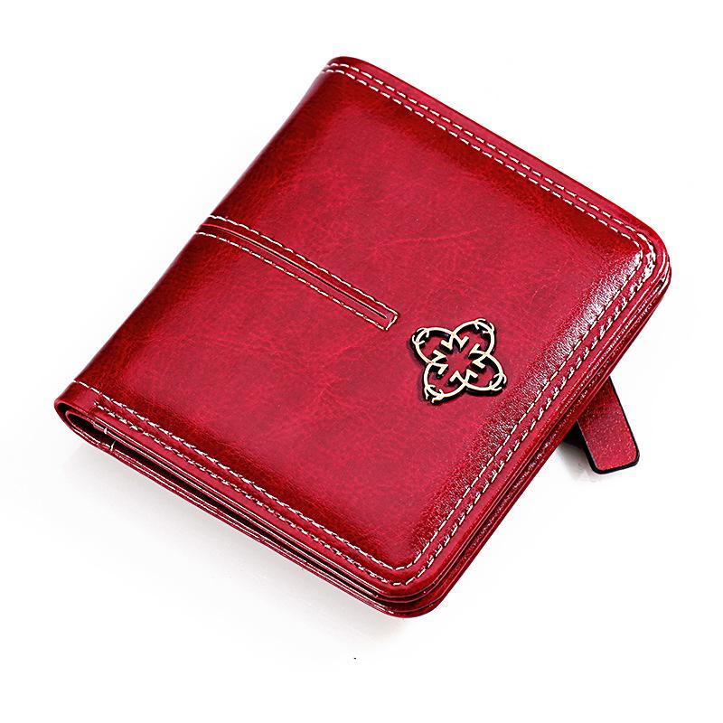 Mini Wallet Women Luxury Leather Wallets Coin Bag Hasp Short Wallet Small Woman Wallets Clutch Bag