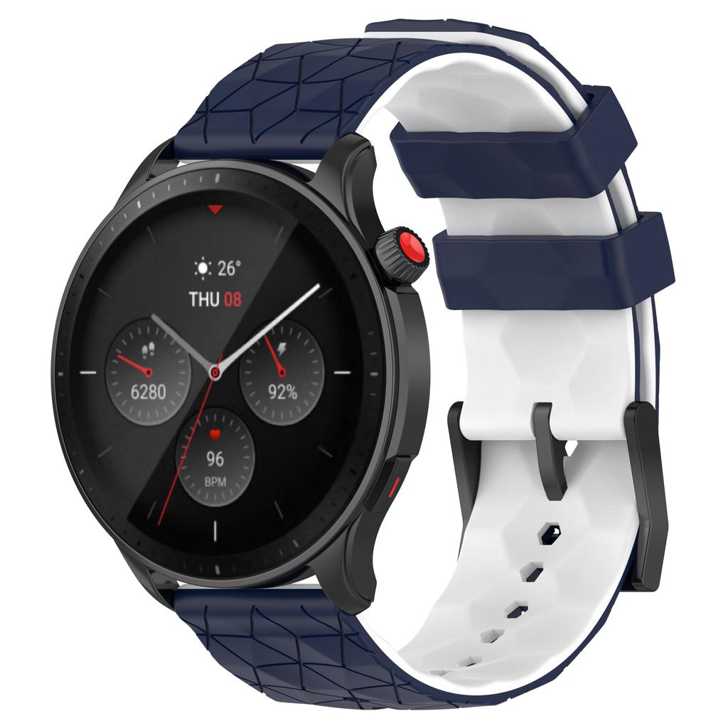 20 22mm Silicone Strap for Huami Amazfit GTR 47mm/4/3/Pro 2 2e Sport Watchband for Amazfit Pace Stratos 3 2 2S/Balance/GTS4 Band