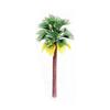 Layout Rainforest Plastic Palm Tree Scenery Model Artificial Palm Tree Leaves with High Quality