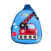 Pu Material Stylish Kids Crossbody Bag With Cute Construction Vehicle Design Ideal For Playground Adventures