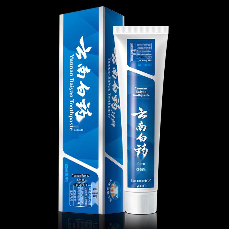 Зубная паста Yunnan Baiyao с мятой перечной 120 г - 4 шт.