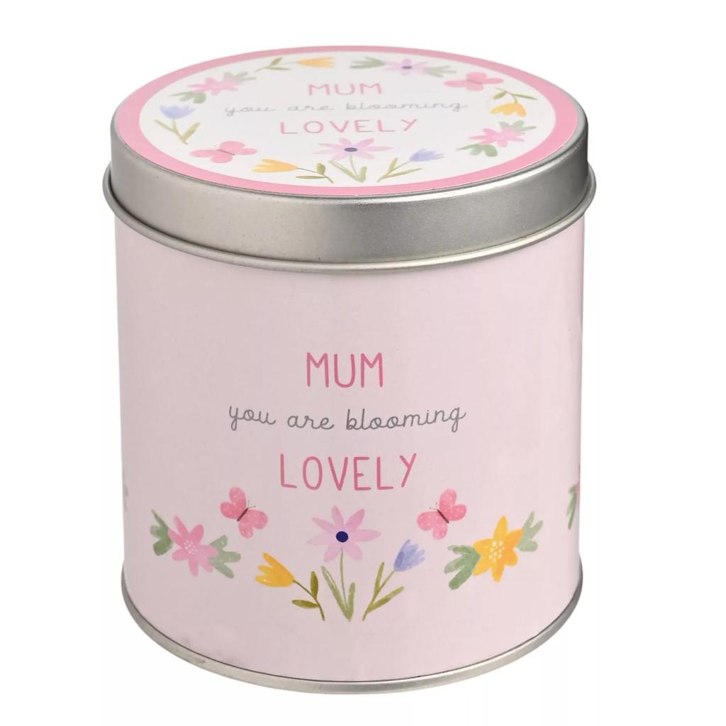 Celebrations Love Life Mum Berry Tin Scented Candle