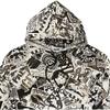 Palace Толстовка с принтом наклеек, топы унисекс, черная P20CS042