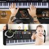Новейшее обновление, 61 клавиша, цифровая музыка, электронная клавиатура, орган, фортепиано, набор с микрофоном, подарок