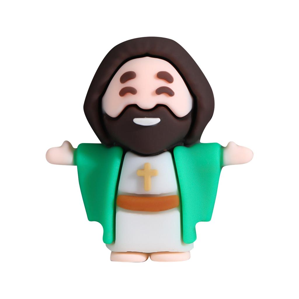 Little Figurine Miniature Figurine To Hide And Seek Classic Religious Gifts Christ Savior For Sunday Easter Egg Stuffers Baptism Gift