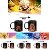 Керамическая кружка Dragon Ball Goku, меняющая цвет, для подарка и домашнего использования