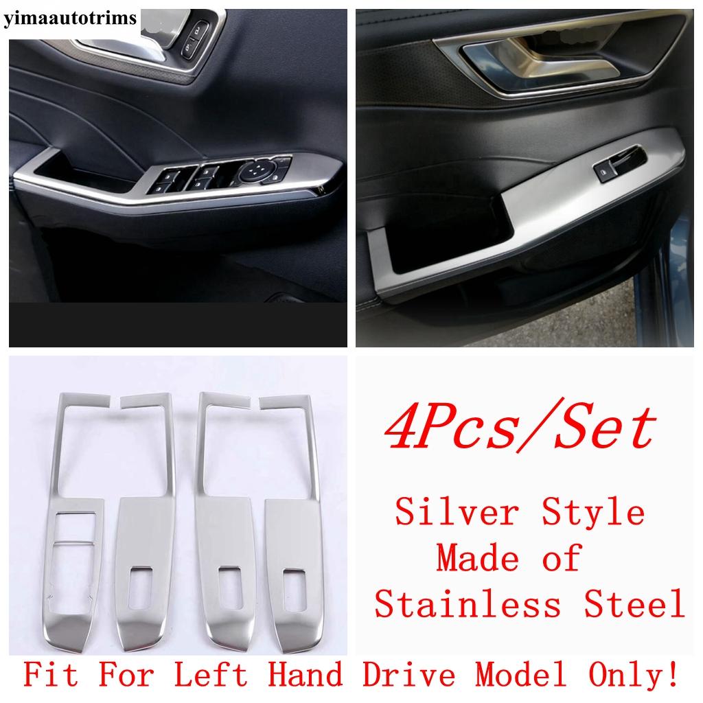 Door Armrest Window Lift Glass Button Switch Control Panel Cover Trim For Ford Escape / Kuga - 2025 Accessories Interior