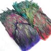 1Meter Natural Chicken Rooster Tail Feathers Trims Fringe Plumas Ribbons DIY Sewing Clothing Wedding Decorations Crafts 13-18cm