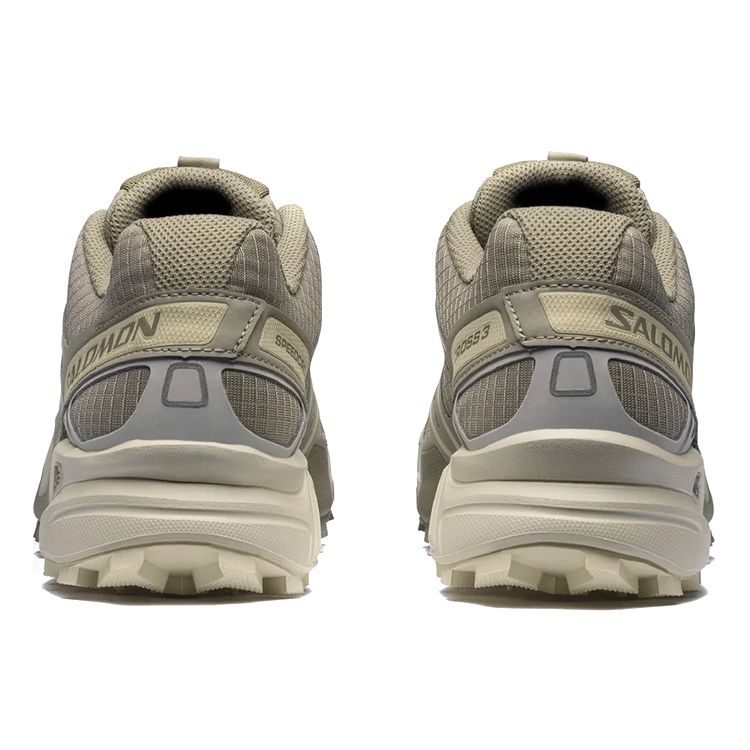 SALOMON Speedcross 3 Reflect Non-Slip Durable Low-Top Outdoor Functional Shoes Unisex Shoes Khaki 417647