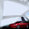 Sakura Garage Tesla Model 3 Sunshade for 2024 and Later Models for (Highland) [A Must-have Teslas] (White)