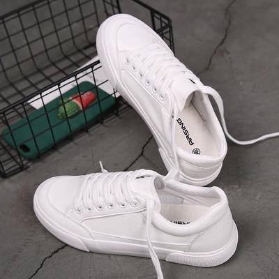 Большие размеры 43 44, белые кожаные туфли, женские низкие кроссовки, вулканизированная спортивная обувь, пара, кроссовки для женщин, парусиновые кроссовки, теннис