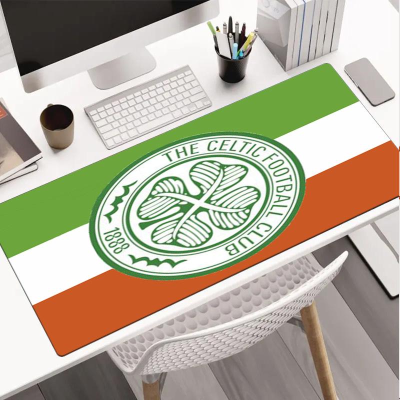 Celtic Fc Crest Design Mouse pad Mouse pad, Gaming Mouse Pad, keyboard pad, Desk Decor for computer notebook Fan Gift Birthday Gift