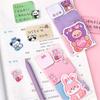 100Sheets Stationery Sticky Notes Cartoon Animals Message Notes Kawaii Notepad