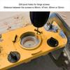 Шаблон для сверления скрытых петель 35 мм Шаблон для сверления петель Установка дверцы шкафа