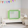 Toddler Bed Safety Rail Green 90 x 25 cm Fabric