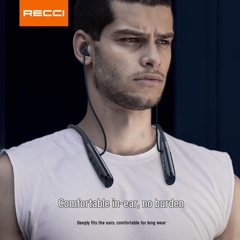 Recci REP-W65 Neckband Sport Bluetooth Earphones