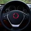 Car Styling Decoration Ring Steering Wheel Circle Sticker For BMW Performance M Power E90 E91 E92 E93 X1 X3 X5 X6 M3 M5 E46 E39