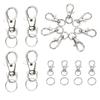 50Pcs Metal Swivel Lobster Clasps Clips Hook Diy Jewelry Craft
