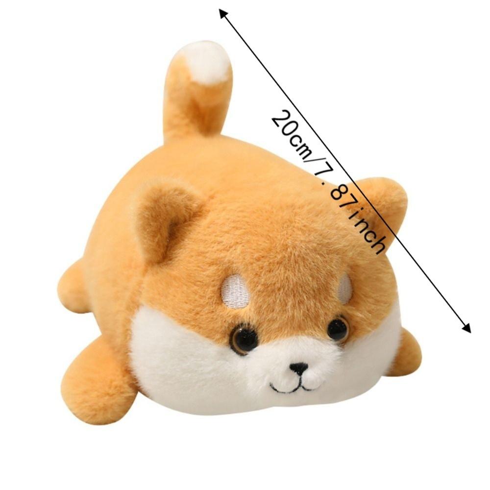 Soft Lying Puppy Plush Doll Soft Material Puppy Sleep Pillow Dog Plush Toy Home Decor