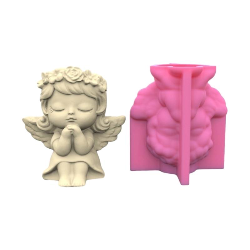 Силиконовая форма для цветочного горшка, бетонная цементная форма для горшка для растений, форма для цветочного горшка, форма для эпоксидной смолы, держатель для кистей для макияжа, форма-органайзер