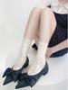 Носки Lolita Lace Calf Socks - дышащие белые носки средней длины для женщин (Весна лето)