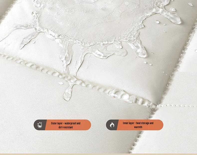 Four-Season Waterproof Windproof Plush Motorcycle Windshield Cover